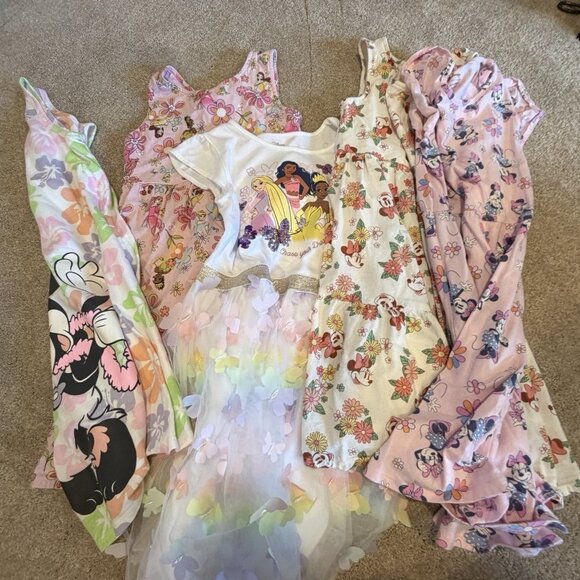Girls Clothes Bulk Lot Disney Princess Summer Spring Size 8 Jumping Beans Knit - Picture 13 of 16